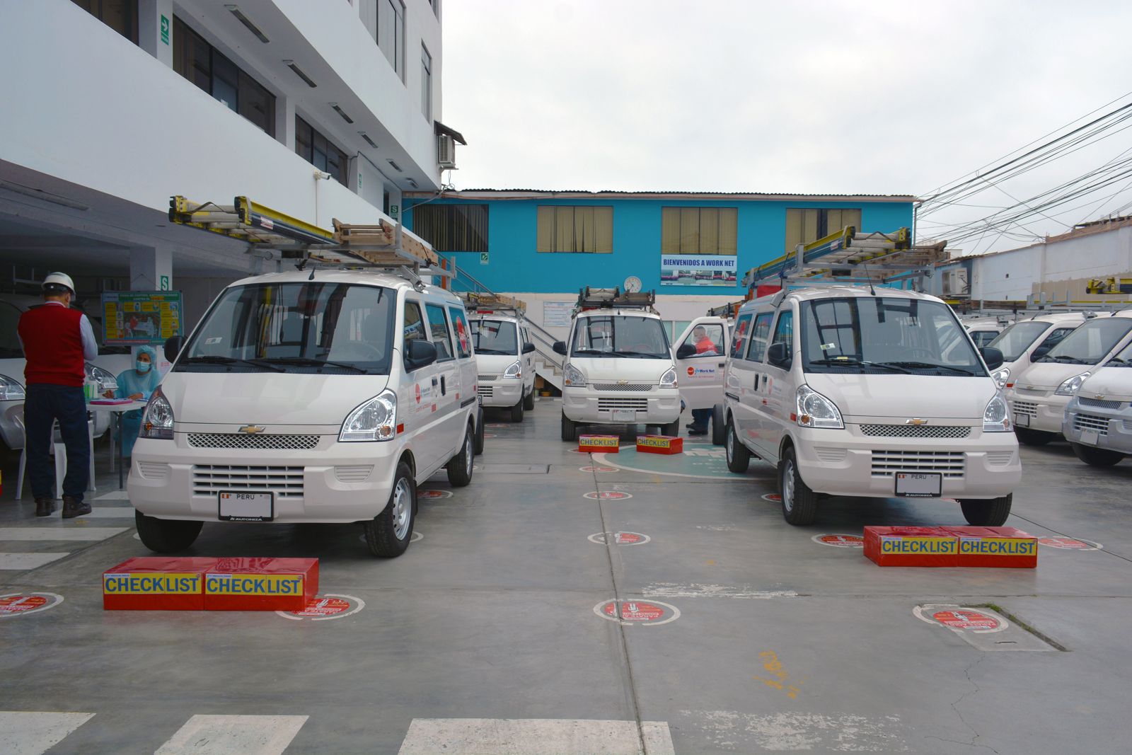Vehiculos corporativos Claro Work Net
